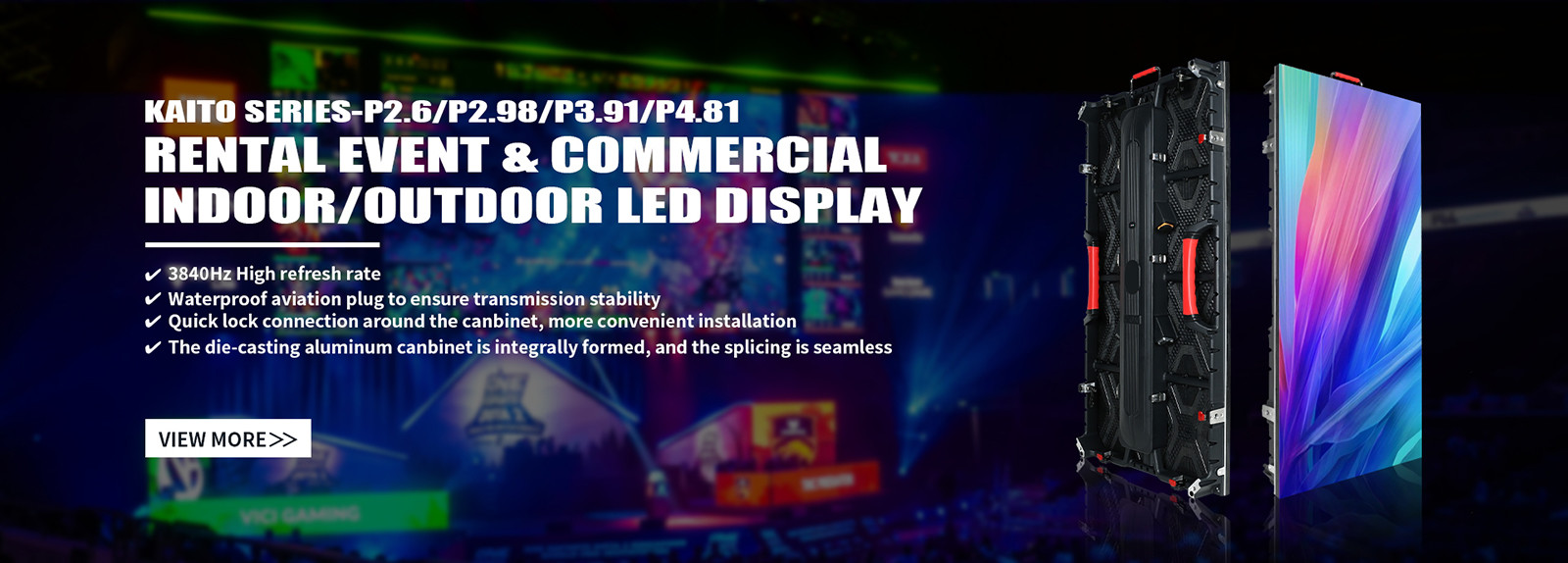 qualité Affichage de mur vidéo LED usine