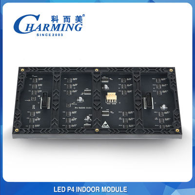 Nouveau design P4 Rgb Panneau LED 256x128mm Module LED de fond intérieur 3840Hz Qualité de l'image sans perte Écran d'affichage numérique Pour la scène de vente au détail Église Mur vidéo