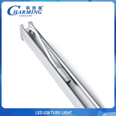 Lumière de tube extérieur à LED U38 Cable invisible en alliage d'aluminium