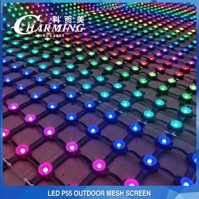 150W P55 Flexible LED Mesh Screen Étanche Polyvalent 324 Dot/M2