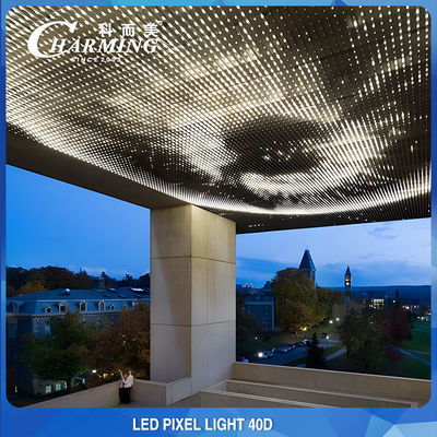 Mur Front Lighting Decoration de bâtiment de la source lumineuse de point de RVB 40D LED IP65