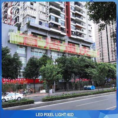 Éclairage imperméable de façade de la Chambre IP68, pixel polychrome LED de DC24V
