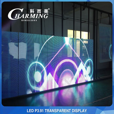 L'affichage à LED transparent de bit de l'alliage d'aluminium 16, SMD2020 LED voient par l'écran