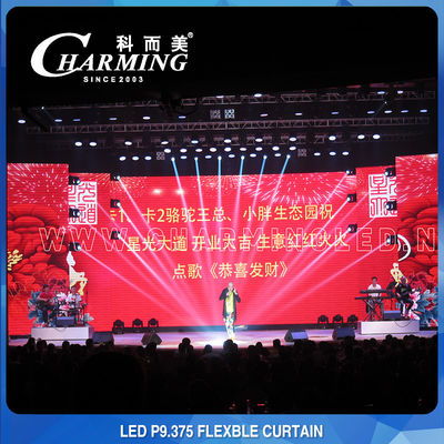 Grand écran d'affichage flexible à LED 3840Hz multiscène étanche