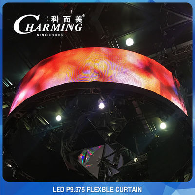 Écran flexible mince de SMD3528 135W LED, affichage vidéo flexible ultra mince de LED