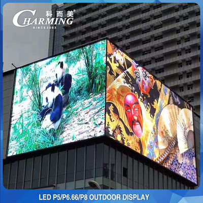 Mur visuel extérieur d'Antiwear IP65, écran d'affichage à LED pour annoncer extérieur