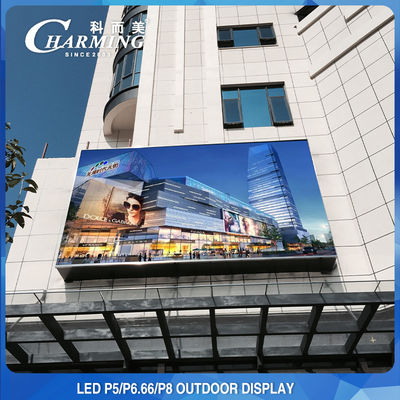 Mur visuel extérieur d'Antiwear IP65, écran d'affichage à LED pour annoncer extérieur