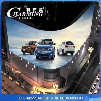 Publicité de panneau d'affichage d'Antiwear 256x192 LED, panneau d'affichage vidéo extérieur d'IP65 LED