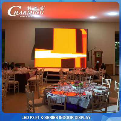 Le mur visuel d'affichage à LED de P3.91 200W, écran universel de mur de LED montrent extérieur