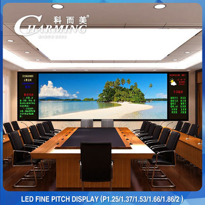 Multiscène haute résolution pratique d'affichage à LED à pas fin IP42