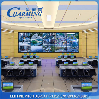 Moelle visuelle de pixel d'affichage de mur de 64x48CM HD LED 2MM 3840Hz pour l'exposition de TV