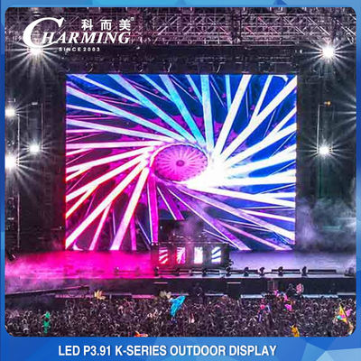 Paroi LED de scène extérieure P3.91 Location LED Affichage 4K haute luminosité