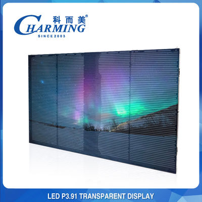 Avant antipoussière IP65/Back IP42 LED de mur visuel transparent de P3.91