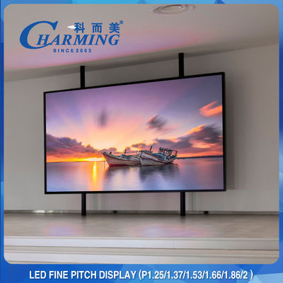 Écran visuel fixe d'intérieur de mur de l'affichage à LED P1.2 P1.5 P1.8 P2 P2.5 LED d'Adversting