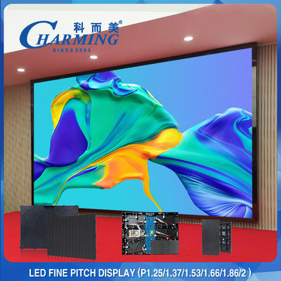 L'affichage à LED fixe d'intérieur sans couture d'affichage à LED de P2.5 4K a coulé en aluminium sous pression