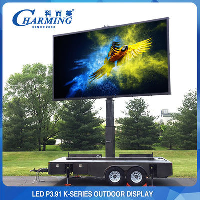Affichage à LED de location des événements P3.91, grande location d'écran mené d'intense luminosité