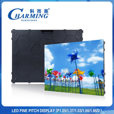 Écran 4K 640x480mm en aluminium d'intérieur de P1.25 P1.53 P1.86 P2 P2.5 LED polychrome