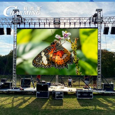 Rapide reliez l'affichage à LED visuel de mur de la botte P3.91 4K 3840Hz pour annoncer la location