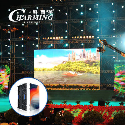P3.91 Panneau LED de location IP65 3840 haute résistance à l'éclairage pour événements en plein air Concerts de scène