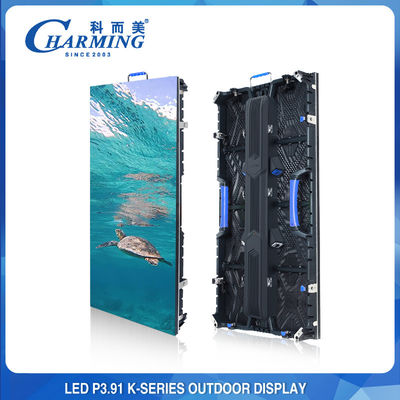 Série extérieure de location SMD1921 de l'affichage vidéo IP65 K de P3.91 LED