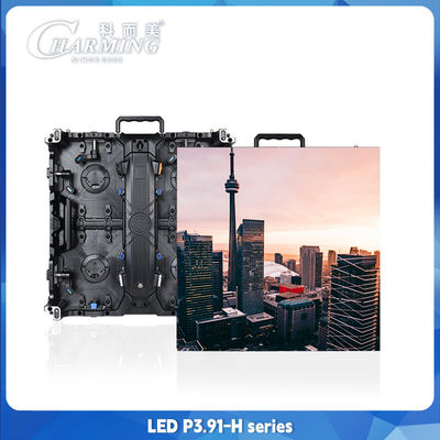 Écran à LED à haute résistance à l'air libre de location de grande publicité 4500CD/M2