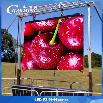 Écran vidéo LED résistant à l'eau IP65 Écran d'affichage LED commercial P3.91