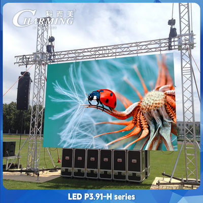 Panneau LED de location polyvalent 12 bits pour événements en plein air Concerts de scène