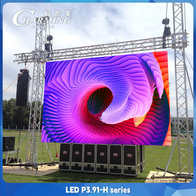 Panneau LED de location polyvalent 12 bits pour événements en plein air Concerts de scène