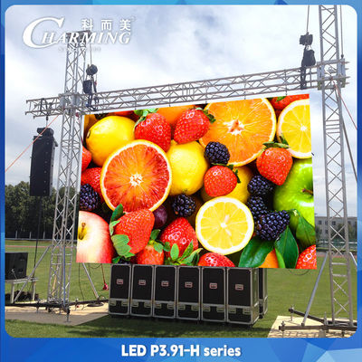 3840Hz Affichage LED de location pratique en couleur complète pour le fond de scène