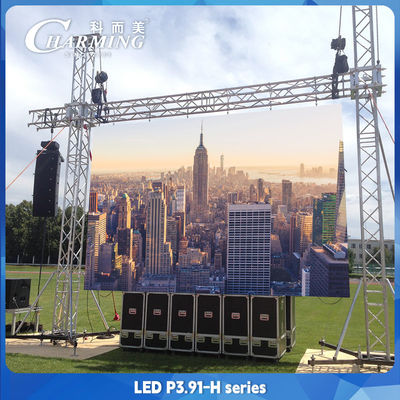 Affichage à LED 3C à louer IP65 3840 haute résistance pour les événements en plein air Concerts de scène