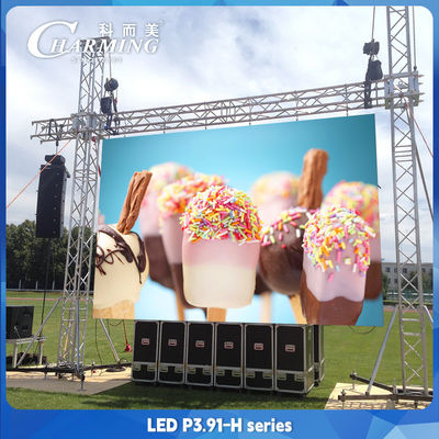 Affichage extérieur à LED de la série H P3.91 500*1000 mm étanche