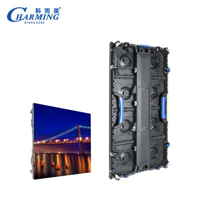 Armoire de location fixe P2.98 Série K Affichage extérieur 3840Hz Avec matériau en alliage d'aluminium