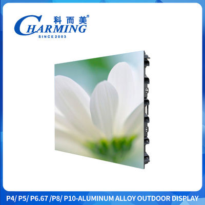 Écran publicitaire LED extérieur P4 sans couture de 960x960 mm
