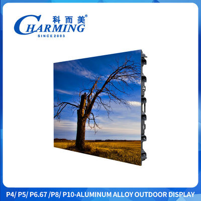 P4 P6 P8 Écran LED IP65 publicitaire extérieur avec 3840Hz