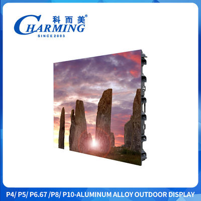 P4 P6 P8 Écran LED IP65 publicitaire extérieur avec 3840Hz