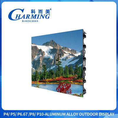SMD2525 Écran LED extérieur Écran LED 3D P4 Vidéos P6 P8 Écran d'affichage LED extérieur Avec 5500 haute luminosité