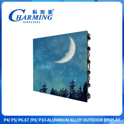 Écran LED extérieur 3D P4 960x960mm Écran publicitaire extérieur avec une résolution de 240x240