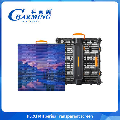 P3.91 Affichage à LED 3840hz Transparent Extérieur Affichage à LED Vidéo Sur Paroi Pour Affichage