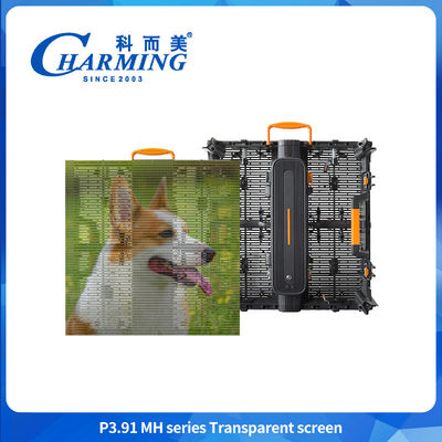 P3.91 Affichage à LED 3840hz Transparent Extérieur Affichage à LED Vidéo Sur Paroi Pour Affichage