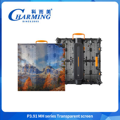 Écran d'affichage extérieur fixe SMD LED Écran transparent en verre LED Mur vidéo 4K