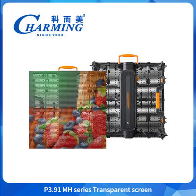 Écran d'affichage extérieur fixe SMD LED Écran transparent en verre LED Mur vidéo 4K