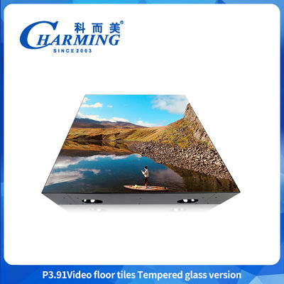 Ip65 Protection avancée contre l'eau et les taches 4k Rgb Full Color Vidéo lumineuse Parquet de danse P3.91 Led Parquet de danse Écran de nuit