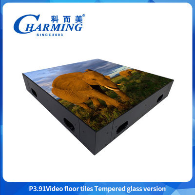 Plancher de danse en verre trempé P3.91 Plancher de danse en verre Entretien rapide du logement