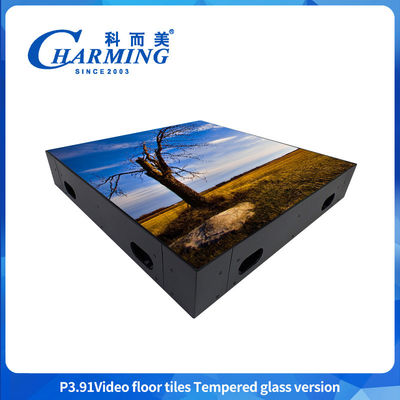 Plancher de danse en verre trempé P3.91 Plancher de danse en verre Entretien rapide du logement