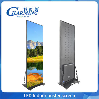Écran d'affichage d'affichage à LED 4K mobile P1.86, P2 Affichage vidéo LED publicitaire