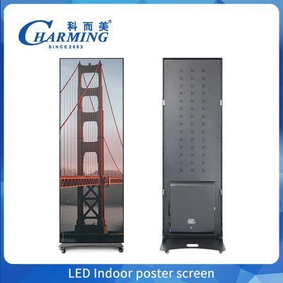 Écran d'affichage intérieur LED, affichage murale vidéo avec contrôle de téléphone portable et taux de rafraîchissement élevé pour une installation facile et portable