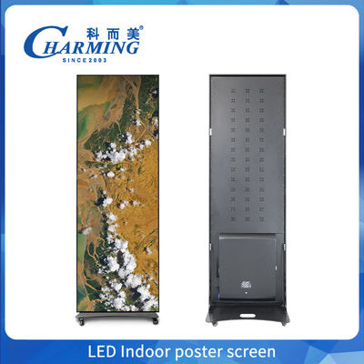 Écran d'affichage d'affichage à LED 4K mobile P1.86, P2 Affichage vidéo LED publicitaire