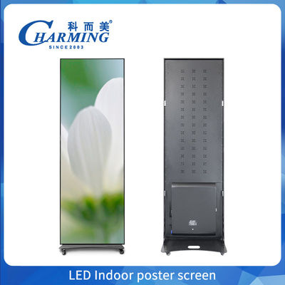 Nouveau design P1.8 P2 P2.5 Affiche vidéo LED Affiche miroir LED Affiche publicitaire Écran d'affichage