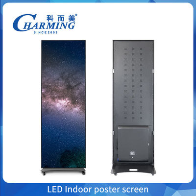 Affiche à couleur entière à LED HD à l'intérieur Affiche à LED P1.86 P2 P2.5 P3 Écran numérique debout