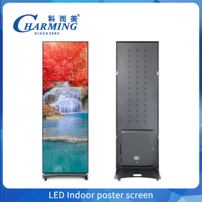 P2.5 Affichage vidéo à LED Écran d'affichage à LED 4k mobile Taille personnalisée Affiche publicitaire à LED intérieure